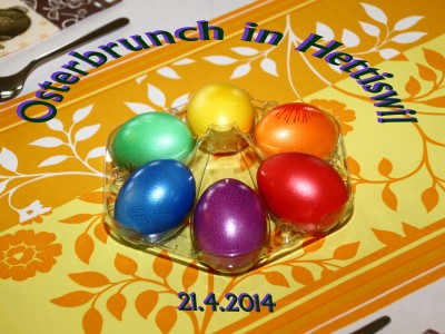 Osterbrunch 21.4.2014